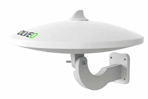 EVOLVEO Jade 1, aktívna vonkajšia anténa FM/DAB+/DVB-T2, filter LTE, 4G, 5G