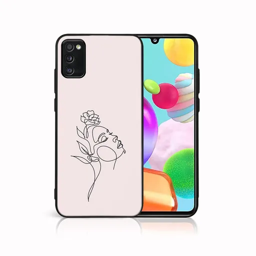 MY ART Ochranný obal pre Samsung Galaxy A41 ROSE GIRL (198)
