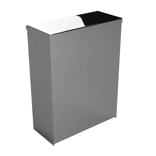 Bemeta Hotelové vybavení odpadkový kôš nástenný 6 l nehrdzavejúca oceľ lesk 101915051