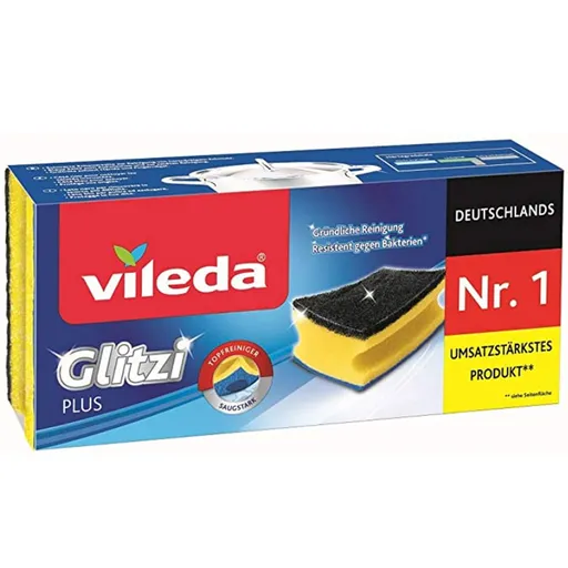 VILEDA Glitzi Plus Hubka 3 ks