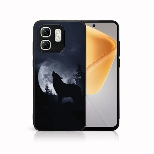 MY ART Ochranný kryt pre Infinix Hot 50i WOLF (247)