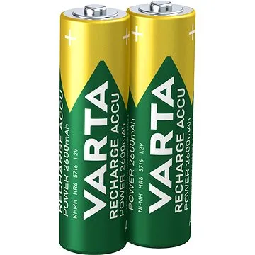 VARTA Power Accu, AA ceruzkové NiMH 2600 mAh, 2 ks (5716101402)