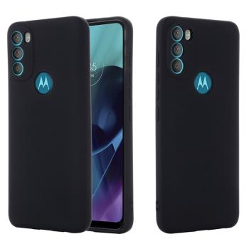 RUBBER Ochranný kryt Motorola Moto G71 5G čierny