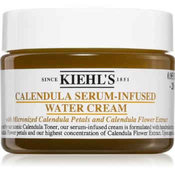 Kiehl's Calendula Serum-Infused Water Cream ľahký hydratačný denný krém pre všetky typy pleti vrátane citlivej 28 ml