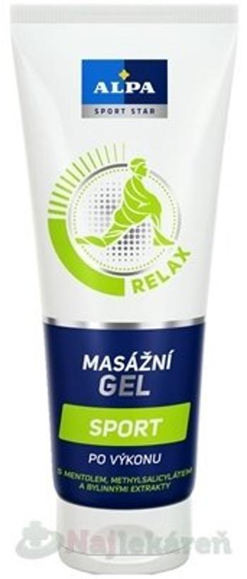ALPA SportStar GEL MASÁŽNY ŠPORT, po športovom výkone, 210 ml