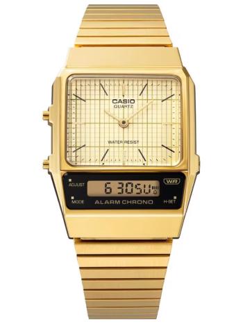 Hodinky UNISEX CASIO Vintage Dual Time AQ-800EG-9ADF  + BOX