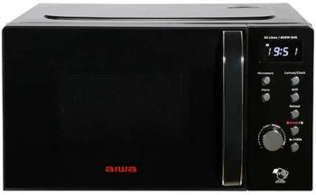 Aiwa AMW-202DG/BK Digitális mikrohullámú sütő grillsütővel, 20 l,...