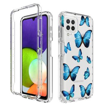 DUAL ART Odolný kryt Samsung Galaxy A22 BUTTERFLY