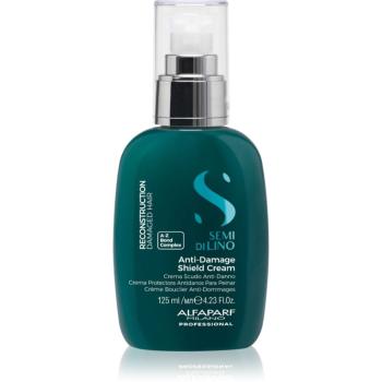 Alfaparf Milano Semi di Lino Reconstruction Anti-damage Shield Cream regeneračný bezoplachový kondicionér pre normálne a odolné vlasy 125 ml