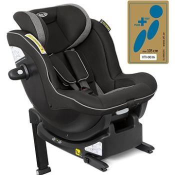 GRACO Ascent Black (40 – 105 cm/do 19 kg), bez základne (5060624771620)