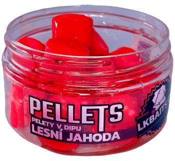 Lk baits pelety v dipe 17 mm 60 g - lesná jahoda