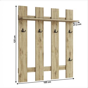 Věšákový panel DORSI Tempo Kondela