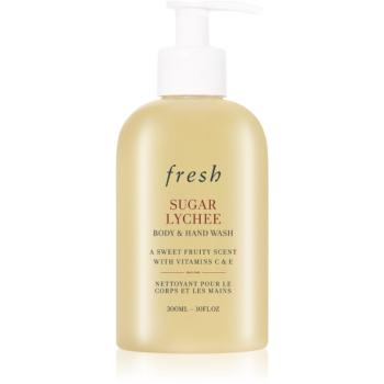 fresh Sugar Lychee Body & Hand Wash sprchový gel 300 ml