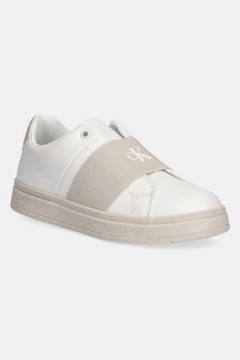 Detské tenisky Calvin Klein Jeans biela farba, V3A9-83095