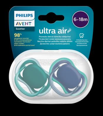 PHILIPS AVENT Cumlík Ultra air neutral 6-18m chlapec modrá 2 ks