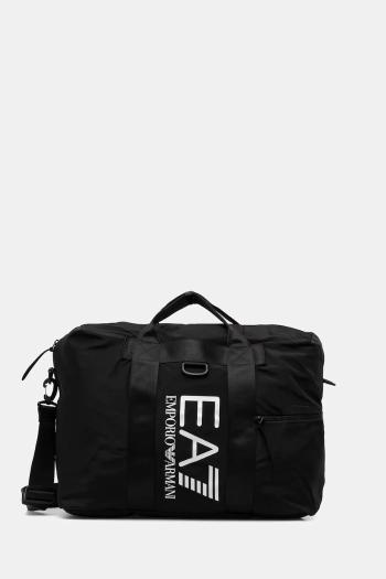 Taška EA7 Emporio Armani čierna farba, 3R911.245078