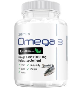 ZEREX Omega 3, 100 kapsúl