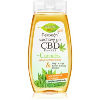 Bione Cosmetics Cannabis CBD relaxačný sprchový gél s CBD 260 ml