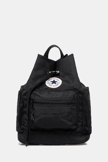 Ruksak Converse čierna farba, malý, s nášivkou, 10027690-A01