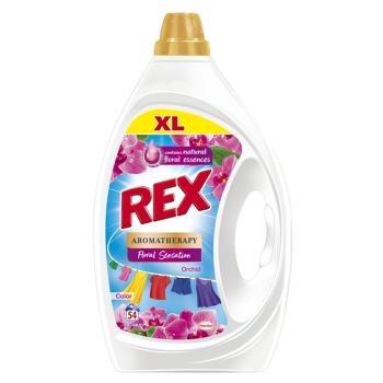 REX Aromatherapy Prací gél Orchid Color 54 praní 2,43 l