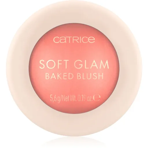 Catrice Soft Glam rozjasňujúca lícenka odtieň 030 Cheeky Coral 5.6 g