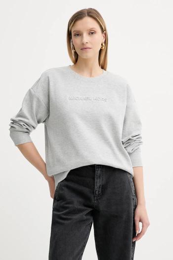 Mikina MICHAEL Michael Kors šedá farba, s nášivkou, MT551QB5MF