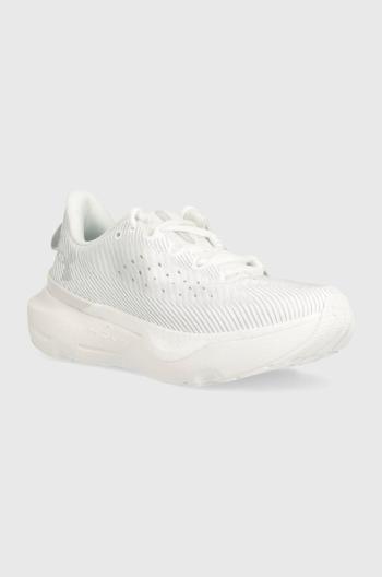 Bežecké topánky Under Armour Infinite Pro biela farba