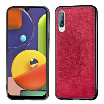 MANDALA Ochranný kryt  Samsung Galaxy A50s červený