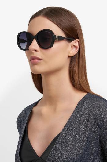 Slnečné okuliare Marc Jacobs dámske, čierna farba, MARC 763/S