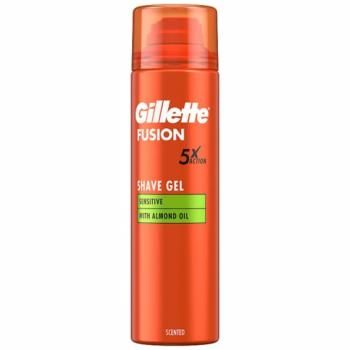 Gillette Gél na holenie Fusion Sensitive Almond Oil (Shave Gel) 200 ml