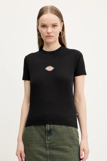 Tričko Dickies dámske, čierna farba, DK0A4ZAOBLK1
