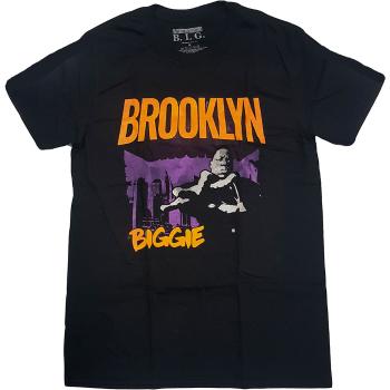 Biggie Smalls tričko Brooklyn Orange  one_size