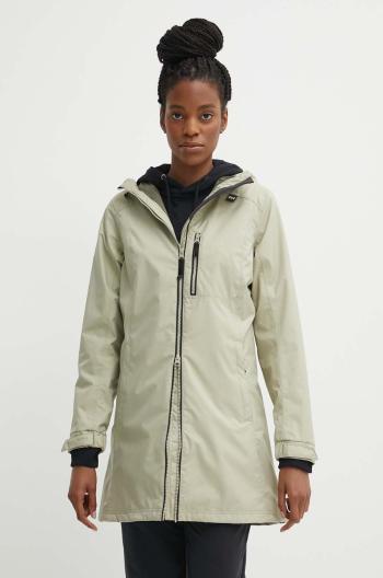 Bunda Helly Hansen dámska, zelená farba, prechodná, 55964