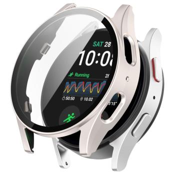 PC FULL COVER Plastový kryt so sklom pre Samsung Galaxy Watch 7 40mm STARLIGHT