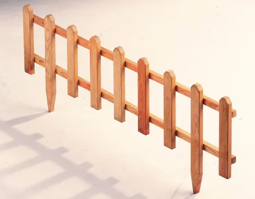 ArtRoja Drevený plôtik záhonový