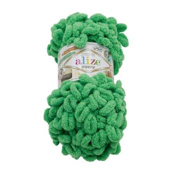 Bellatex Priadza PUFFY zelená, 100 g / 9 m