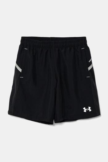 Detské krátke nohavice Under Armour Tech Utility Woven Shorts čierna farba, nastaviteľný pás 1390030