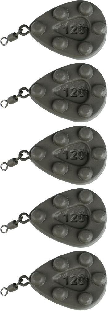 Ólom Suretti Stubby ólom hurokkal és forgókapoccsal 120 g Festett 5 db