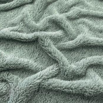 Umelá kožušina LUREX SILVER old green