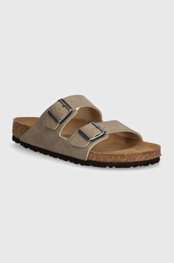Šľapky Birkenstock Arizona pánske, béžová farba, 1025779