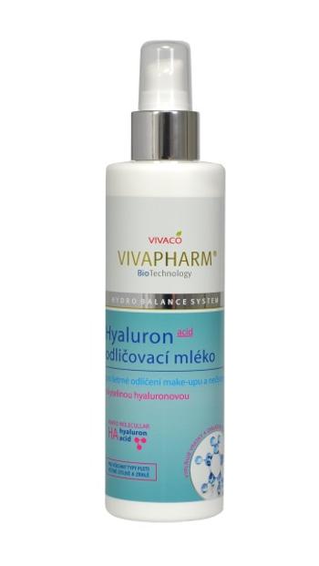 VIVAPHARM Odličovacie mlieko s kyselinou hyalurónovou 200 ml