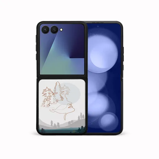 MY ART Ochranný kryt pre Samsung Galaxy Z Flip7 5G LAKE (192)