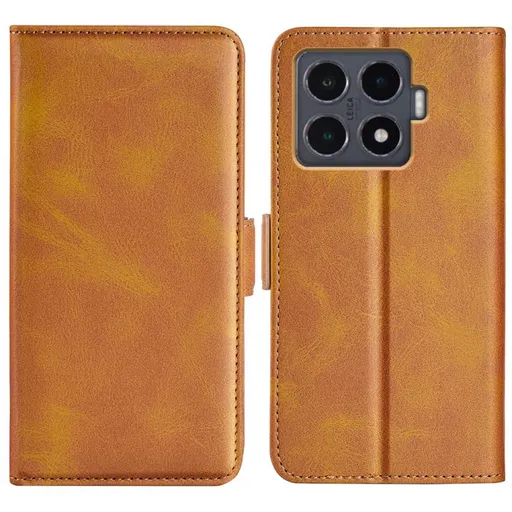 SIDE Peňaženkové puzdro pre Xiaomi 15T Pro svetlohnedé