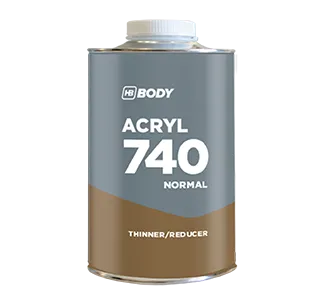 HB BODY 740 - Akrylátové riedidlo normal 0,5 L