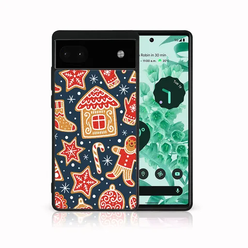 MY ART Kryt s vianočným dizajnom Google Pixel 6a CHRISTMAS (069)