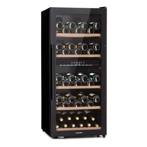Klarstein Barossa 91 Duo, chladnička na víno, 204 l, 91 fl., 2 zóny