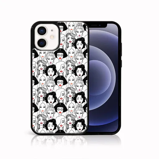 MY ART Ochranný obal pre Apple iPhone 12 mini LIPSTICK (174)