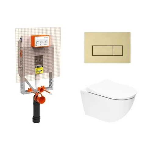 Závesný wc set Vitra S60 na zamurovanie SIKOVZG1