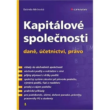 Kapitálové společnosti - daně, účetnictví, právo (978-80-247-3000-4)