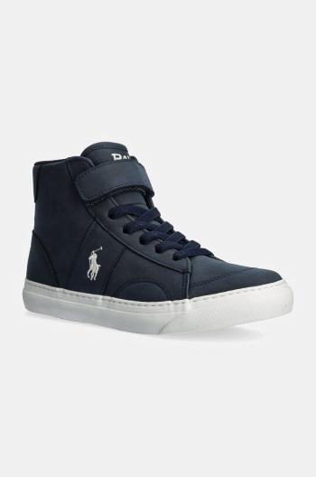 Detské tenisky Polo Ralph Lauren RYLEY MID tmavomodrá farba, RL01232410